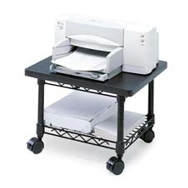 Safco Safco Products Company SAF5206GR Under Desk Printer-Fax Stand- 4 Casters- 19in.x16in.x13-.50in.- Gray SAF5206GR